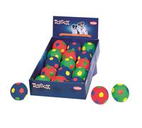 Nobby balón de fútbol de látex surtido; exhibidor de 15 unidades, 8 cm