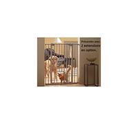 Nobby Barrera para Perros con Puerta de Gato de 107 cm de Alto (para Adaptarse a Apertura de 75-87 cm)