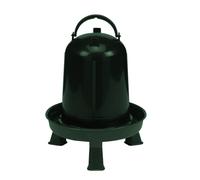 Nobby bebida para aves "RECYCLE" con pies de plástico 3 L, Ø 25,5 x 28 cm