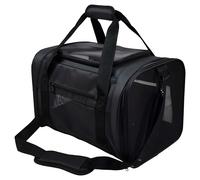Nobby Bolsa Autoadhesivo Negro para Perros Hasta 8 KG, 51x33x33 CM, Lavable