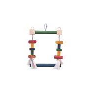 Nobby Cage Toy, Columpio 14 bloques, 23 x 21 cm colorido