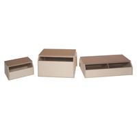 Nobby caja de envío de 2 piezas, 40 x 30 x 11 cm