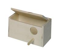 Nobby Caja Nido de periquitos con Agujero a la Derecha, 21 x 13 x 12,5 cm