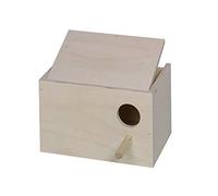 Nobby Caja Nido para periquitos, Agujero Derecho, 22 x 16 x 14 cm