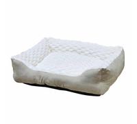 Nobby Cama cómoda Rectangular Classic Diamond Cream (Largo x Ancho x Alto): 60 x 50 x 18 cm