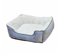 Nobby Cama cómoda Rectangular Classic TOFA Gris/Beige, 70 x 60 x 20 cm