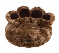 Nobby Cama cómoda Redonda Paw Brown Ø 60 x 18 cm/39 cm