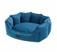 Nobby Cama Confort Ovalada Cordo Azul 55 x 50 x 21 cm