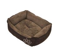 Nobby cama de confort rectangular Classic "MERO" marrón L x A x H: 77 x 61 x 19 cm