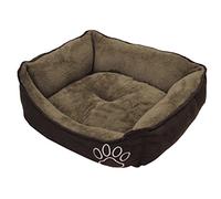 Nobby Cama Rectangular Classic Mero marrón, 55 x 43 x 17 cm