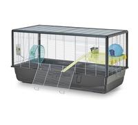 Nobby Casa de Hámsters "Hámster Plaza " 100x50x50cm, Estable con Accesorios