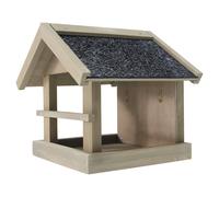 Nobby Casa Del Pájaro Oskar Gris Marrón 25x21x22cm Con Anflugstange para Pájaros