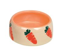 Nobby Cerámica comedero "CARROT" 250 ml beige / naranja