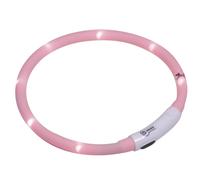 Nobby cinta LED "PUPPY" rosa; Ø 10 mm; 45 cm