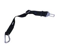 Nobby Cinturón de Seguridad para Perros Negro, Ajustable 38-56CM, Auto Seguridad