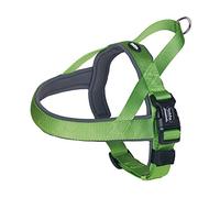 Nobby Classic Preno - Arnés Noruego de 75-98 cm+62 cm/40-45 mm, Verde/Gris