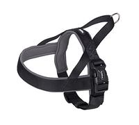 Nobby Classic Preno Norwegian Harness, 68-85 cm+54 cm/40-45 mm, Negro/Gris