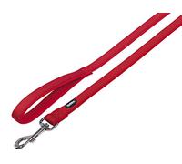 Nobby Classic Preno Perro Plomo, 120 cm/20 - 25 mm, Color Rojo