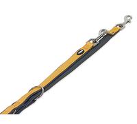 Nobby Classic Preno Traning Leash, 200 cm/15-20 mm, Naranja/Gris
