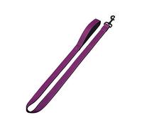 Nobby Classic Reflect Soft - Correa (120 x 15 mm), Color Lila y Negro
