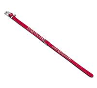 Nobby collar "Crystal" de tres filas 47 cm (35-41 cm), 22/24 mm rojo