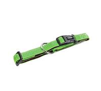 Nobby Collar de Perro Soft Grip, 30-45 cm/20 mm, Verde Claro/marrón