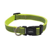 Nobby collar "FULL REFLECT" amarillo S-M: L: 30-45 cm, B: 15 mm