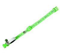 Nobby Collar para gatos "Mi jefe es" verde claro