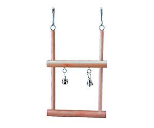 Nobby Columpio Trapezoidal Doble, con Campana, 12,5 x 20,5 cm