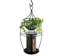 Nobby Comedero Con Plato Para Aves Silvestres Ø 21,5 X 49 Cm Negro