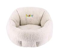 Nobby Cómoda Cama Ovalada Puppy Marfil 50 x 45 x 32 cm