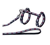 Nobby Conjunto De Gato Rombo Negro, Ajustable Sin Escalones, Juego De Nylon
