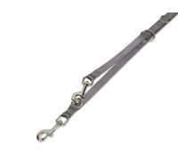 Nobby correa "Classic" L: 200 cm, B: 15 mm gris ratón