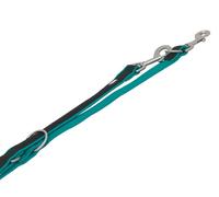 Nobby correa de adiestramiento "Mesh Preno" L: 200 cm, B: 25/35 mm turquesa