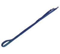 Nobby correa de entrenamiento "Classic Preno Royal" negro L: 200 cm; B: 20/25 mm