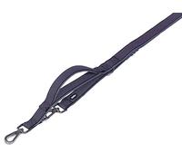 Nobby Correa de guía con guía Corta Classic Preno Royal Gris B: 20 mm; L: 58-69 cm + 54 cm