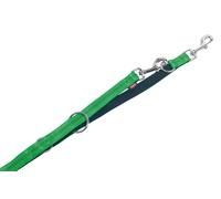 Nobby correa de paseo "Soft Grip" L: 200 cm, B: 10 mm verde claro / marrón