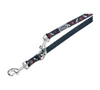 Nobby Correa Mini Negro 200cm para Perros Pequeños & Cachorros Nailon Robusto