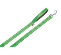 Nobby Correa "Soft Grip" L: 120 cm, B: 20 mm verde claro / marrón