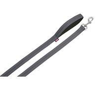 Nobby - Correa para Perro, 120 cm, Color Gris Oscuro/Negro