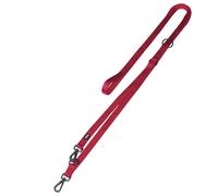 Nobby correa para perro "Classic Comfort" extra larga roja; L: 300 cm; B: 15 mm