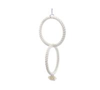 Nobby Cotton Climbing 2 Anillos Medios para Loro, 81 cm de diámetro Total