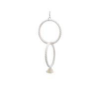 Nobby Cotton Climbing 2 Grandes Anillos para Loro, 74 cm de diámetro Total