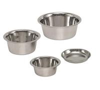 Nobby cuenco de acero inoxidable plano Ø 13,5 cm 0,30 ltr.