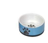 Nobby cuenco de cerámica "Paw" azul Ø 14 x 6,5 cm, 0,4 l