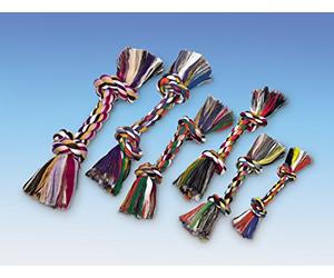 Nobby Cuerda Anudada de algodón para Perro, 90 g, 2 Nudos