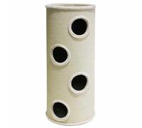 Nobby Dasha IV Cream - Cubo rascador (50 x 120 cm), Color Crema