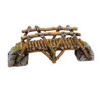 Nobby Decoración de Acuarios Puente Madera 25 , 8x8x10 CM Dulce Agua Mar