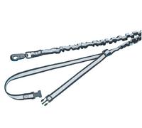 Nobby elástico Jogging Plomo Roap con Cintura Correa para Perro, 80 x 120 cm, Negro