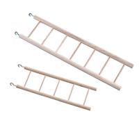 Nobby escalera de madera 6 peldaños, 26 x 7 cm